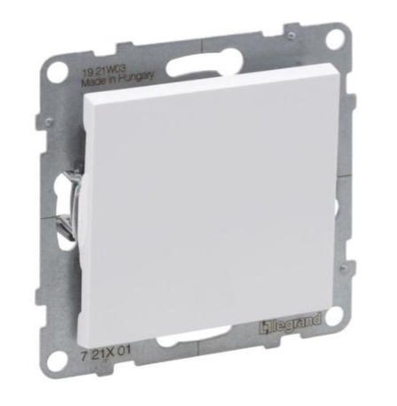 Выключатель LEGRAND SUNO 1-кл 10АХ 250В белый 721101